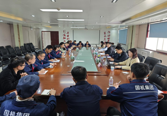 國機(jī)精工黨委書記、董事長、總經(jīng)理蔣蔚一行到軸研所調(diào)研